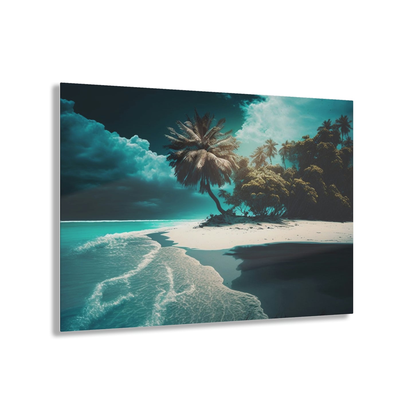 paridise beach malidivs Acrylic Prints